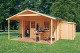 Srubový domek Talan4 - 417x327 cm Srubový domek Talan4 - 417x327 cm