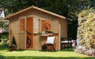 Srubový domek Famir3 - 297x253 cm