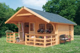 Srubový domek Doderic3 - 417x327 cm