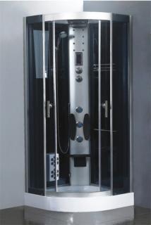 Parní lázeň a hydromasážní box WELLS 90x90cm