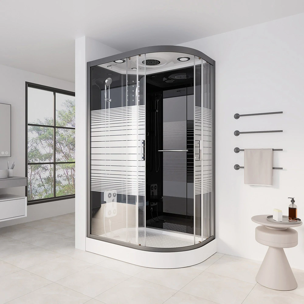 Masážní box Černá Perla 120X80 - pravé provedení