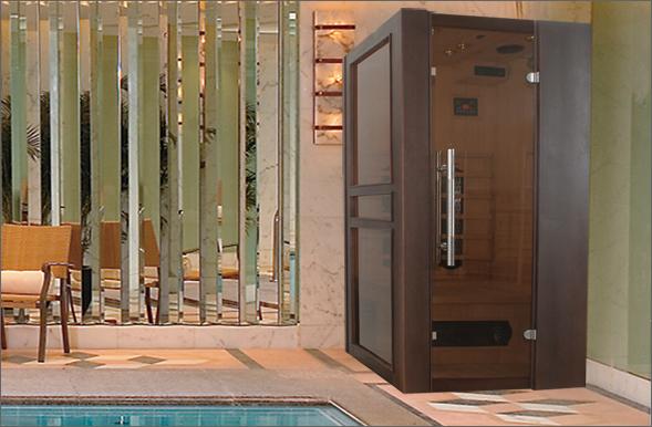 Infrasauna LEVI 1 - bílý cedr