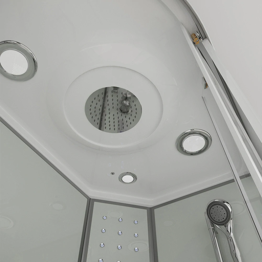 Masážní box Bílá Perla 120X80 - levé provedení