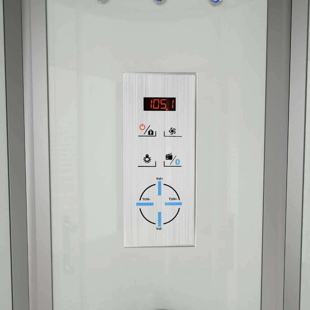 Masážní box Bílá Perla 90x90