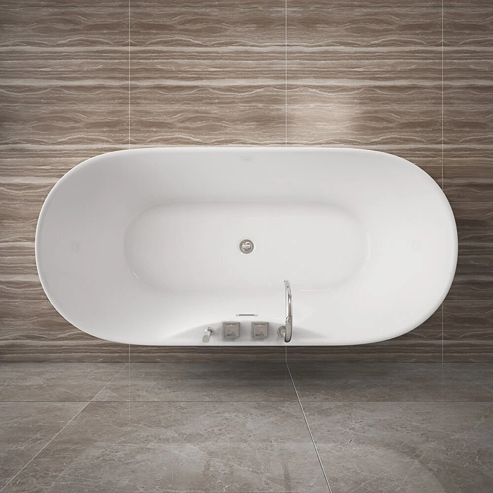 Vana Leny 170x80 cm s nerezovou baterií