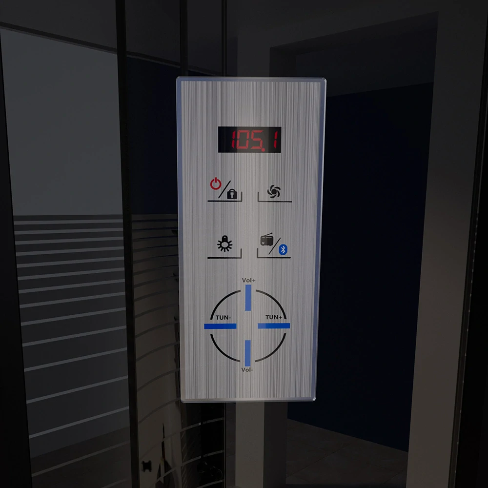 Masážní box Černá Perla 120X80 - pravé provedení