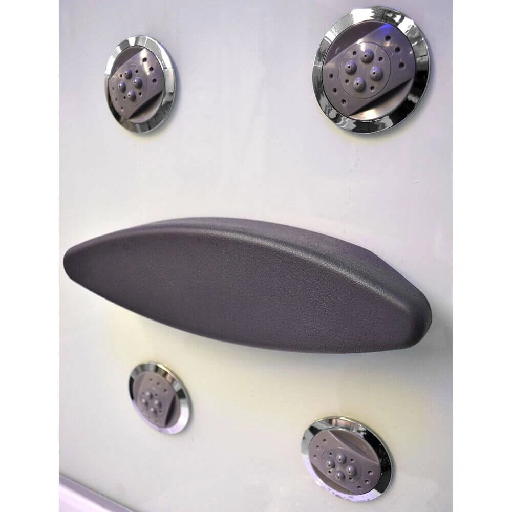 Parní box s vířivkou a parní saunou Exclusive bílý - 150x150cm