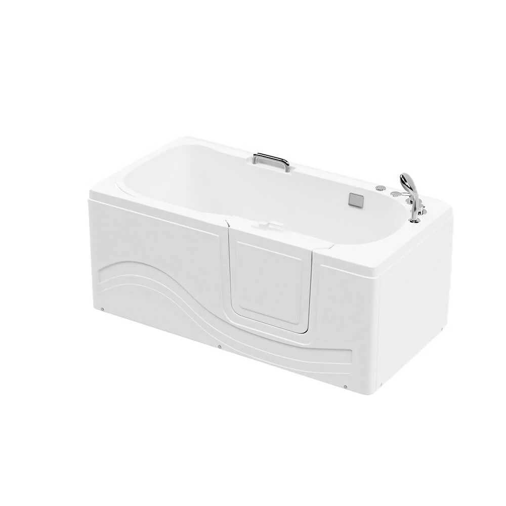 Sedací masážní vířivá vana Vital M - 153x76 cm, pravé provedení